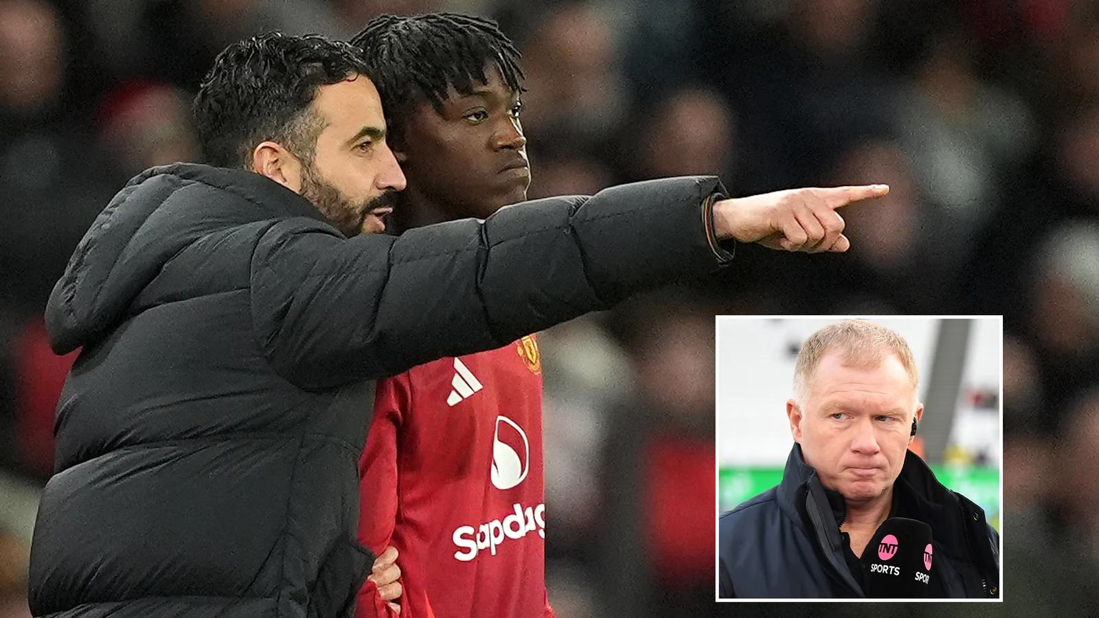 La légende de Man Utd, Paul Scholes, révèle son « inquiétude » à propos de Kobbie Mainoo après avoir repéré une tendance sous Ruben Amorim