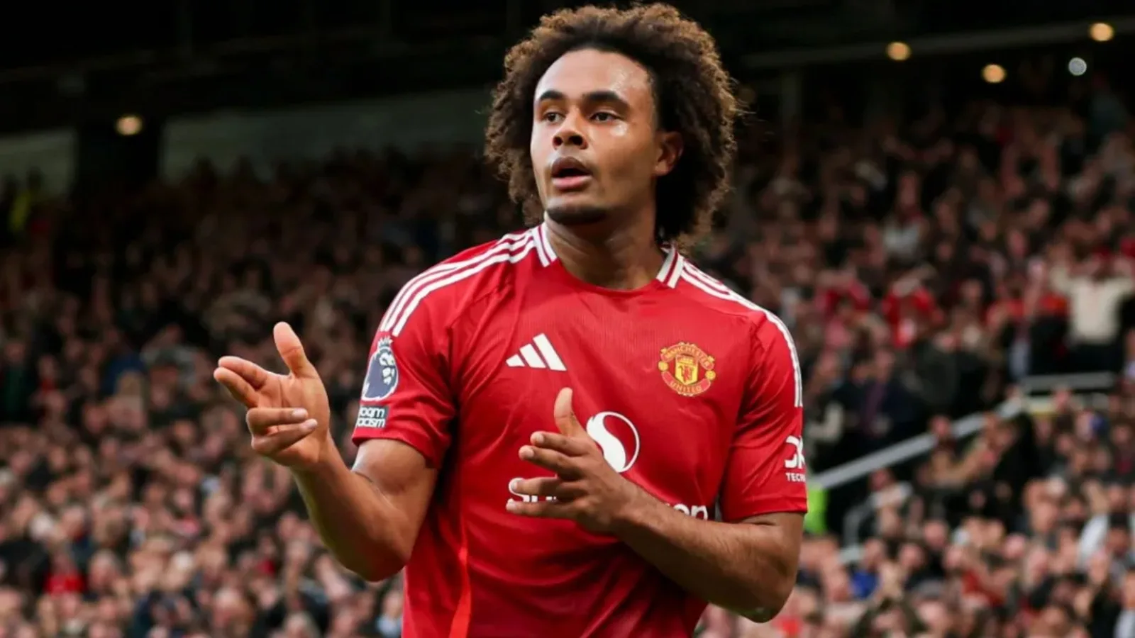 La célébration du but de Joshua Zirkzee expliquée après le doublé de la star de Man Utd contre Everton