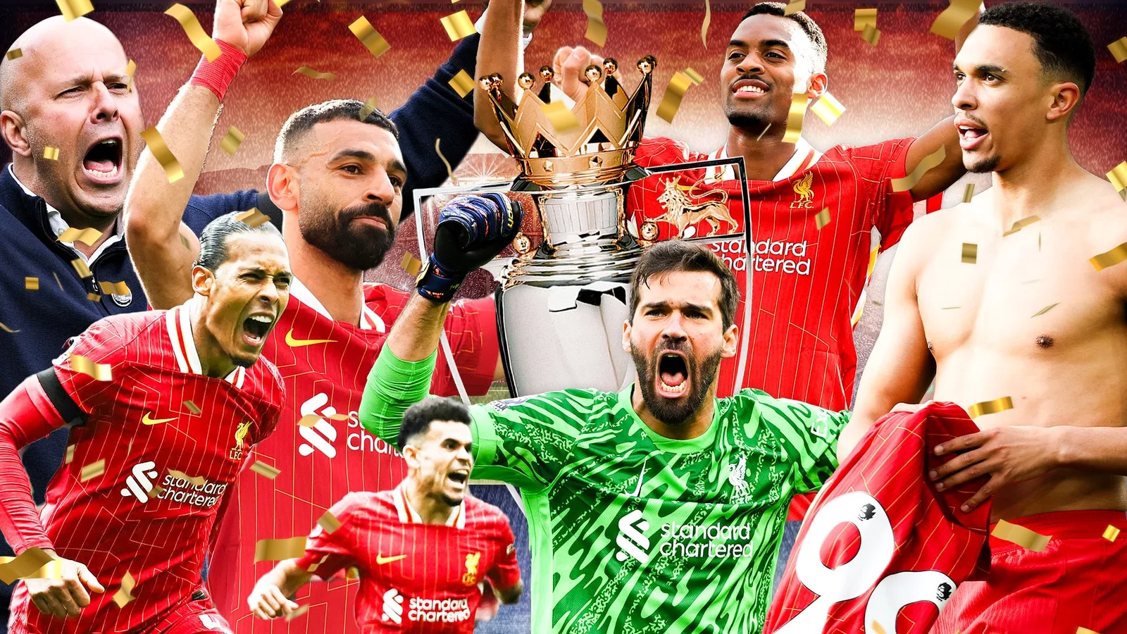 Liverpool gagne la Premier League historique avec quatre matchs à perdre alors que les scènes émotionnelles éclatent à Anfield après le 20e titre