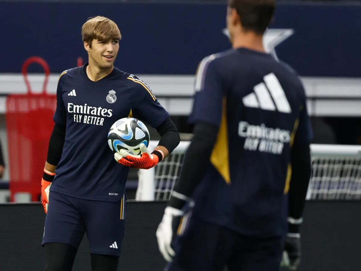 Concernant de gardien de but du Real Madrid: le joueur de 19 ans pourrait faire ses débuts