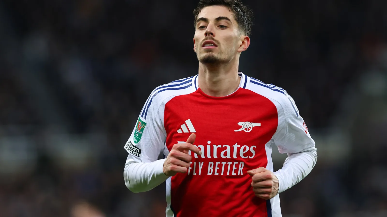 Un énorme coup de pouce arsenal alors que Mikel Arteta laisse entendre que Kai Havertz pourrait revenir avant la fin de la saison de la Premier League