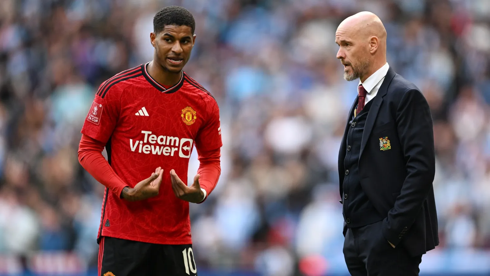 Erik Ten Hag ‘aurait envoyé Marcus Rashford à la septième niveau MacClesfield’ s’il avait eu assez d’attaquants à Man Utd