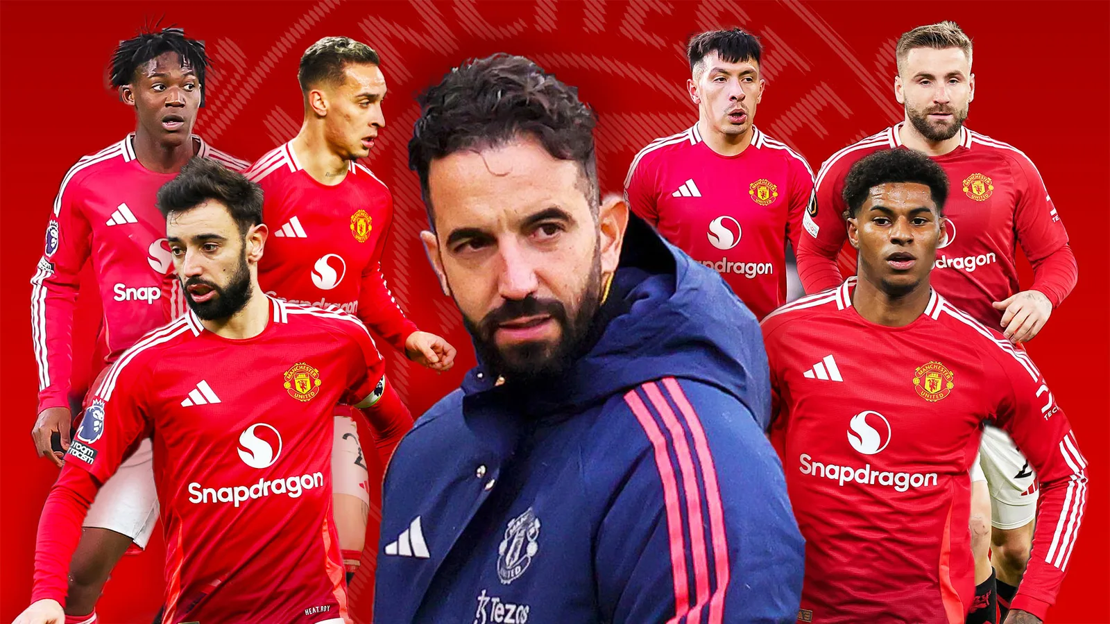 Cinq joueurs, le patron de Man Utd, Ruben Amorim, DOIT sortir d’Old Trafford… et cinq joueurs autour desquels il doit constituer une équipe
