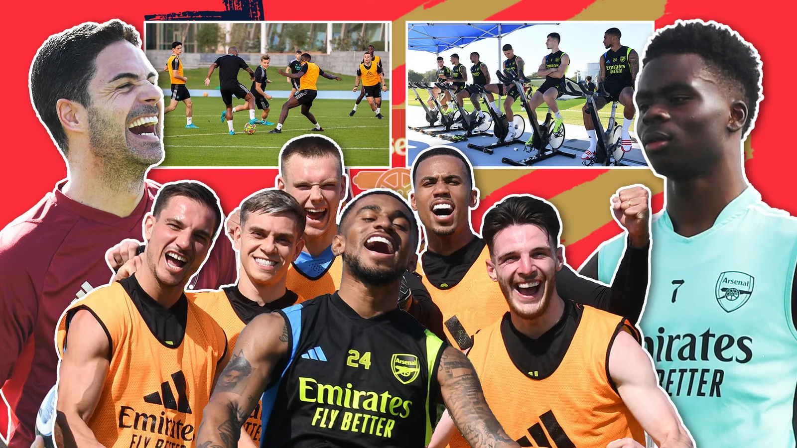 À l’intérieur des vacances d’hiver définissant la saison d’Arsenal à Dubaï avec des séances de liaison par équipe, Saka Retour et 15 ans à Squad