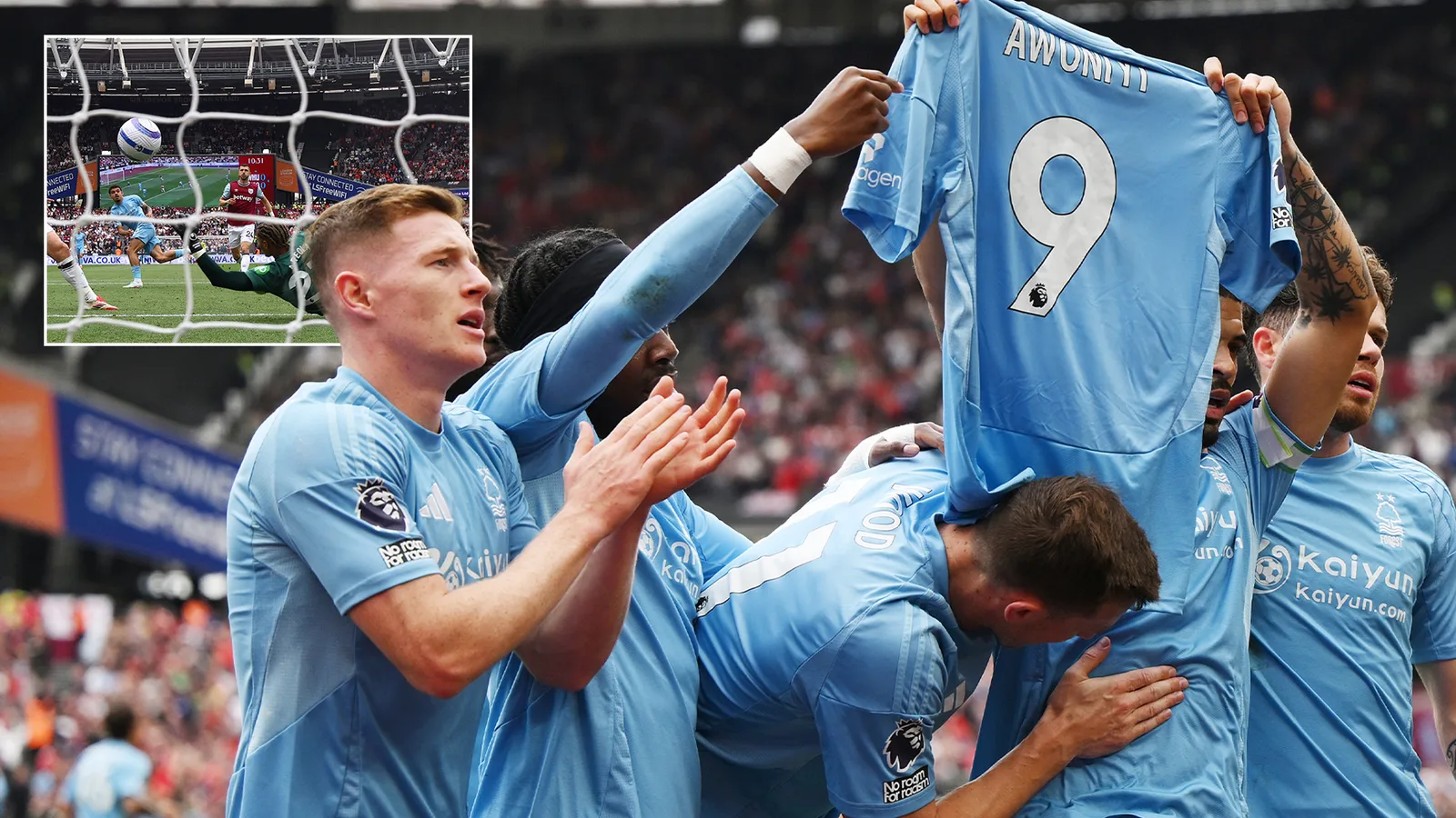 West Ham 1 Nottingham Forest 2: La course à la Ligue des champions descend au fil grâce aux buts Gibbs-White et Milenkovic