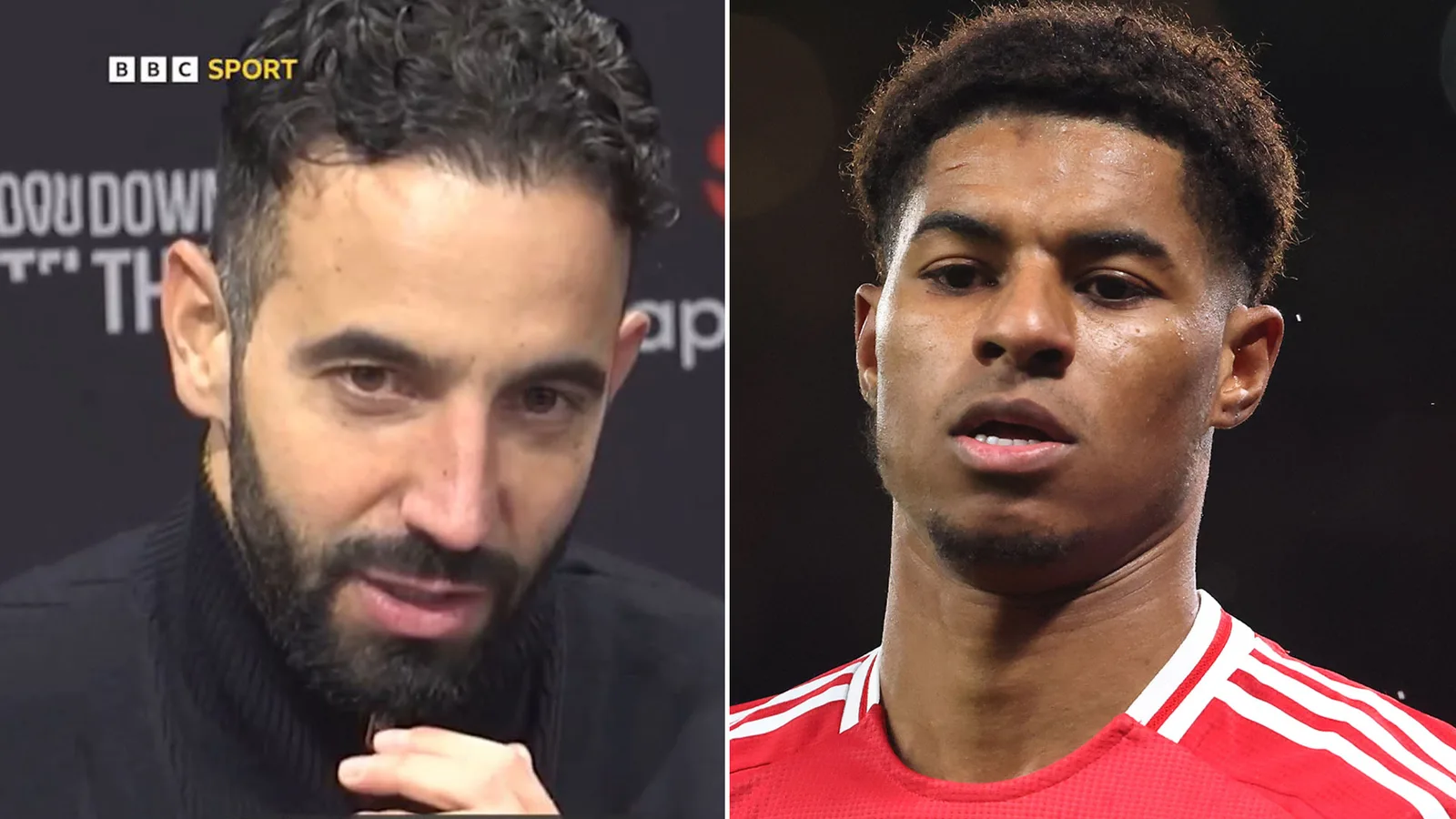 Ruben Amorim explique pourquoi Marcus Rashford est toujours exilé à Man Utd malgré « VOULOIR jouer »