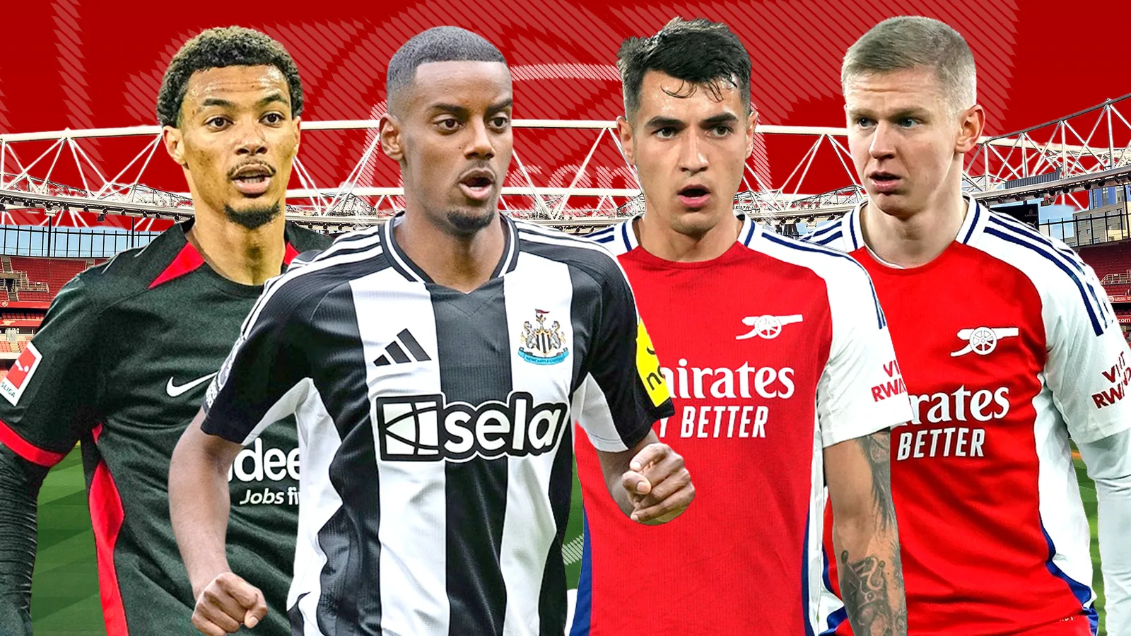 Arsenal devrait éclabousser 150 millions de livres sterling en révision du transfert d’été avec Isak et Ekitike ciblées et sept étoiles face à la sortie