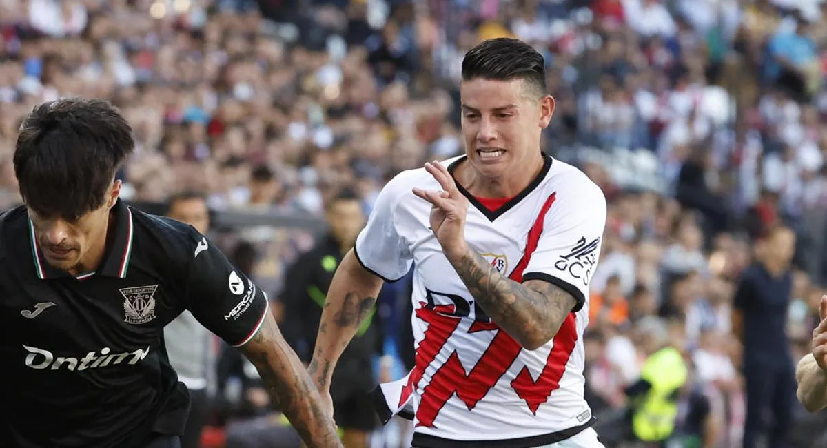 Le président du Rayo Vallecano fait une déclaration définitive sur l’avenir de James Rodriguez