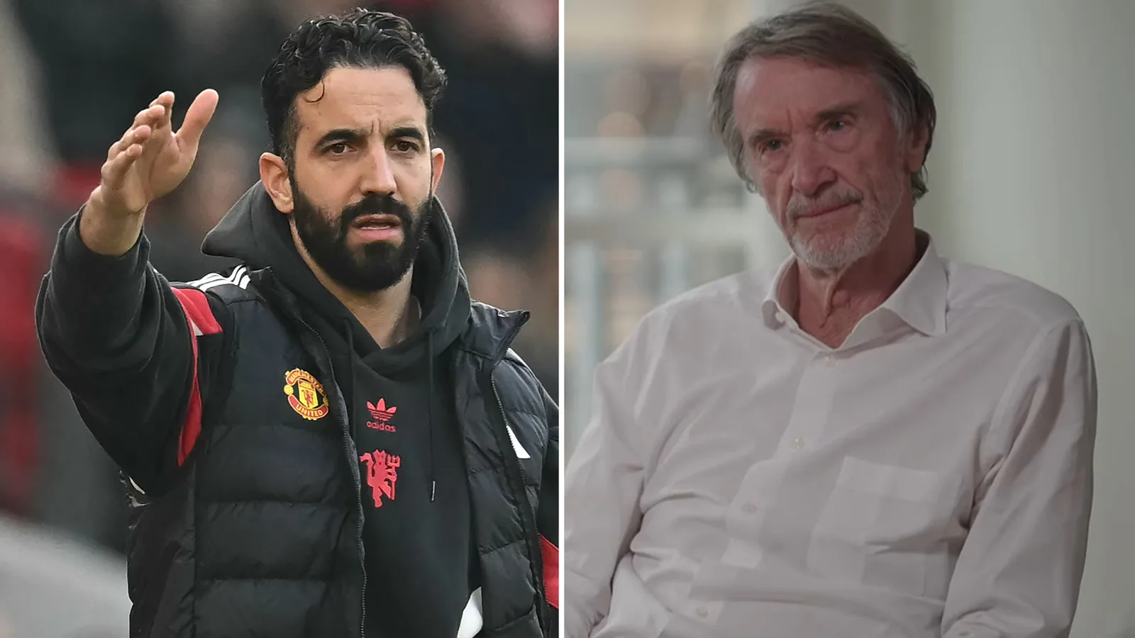 Ruben Amorim ne cesse de dire à Sir Jim Ratcliffe de «f *** off» alors que le chef de Man Utd laisse tomber un verdict émoussé sur le patron «pas parfait»