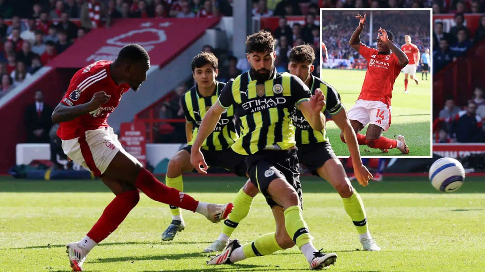 Nottingham Forest 1 Man City 0: Callum Hudson-Odoi marque le vainqueur tardif qui pourrait propulser son équipe en Ligue des champions