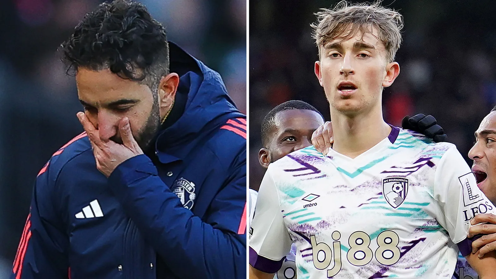 Man Utd 0 Bournemouth 3: Ruben Amorim subit sa pire journée depuis son arrivée alors que la saison de Premier League est vouée à l’échec avant Noël