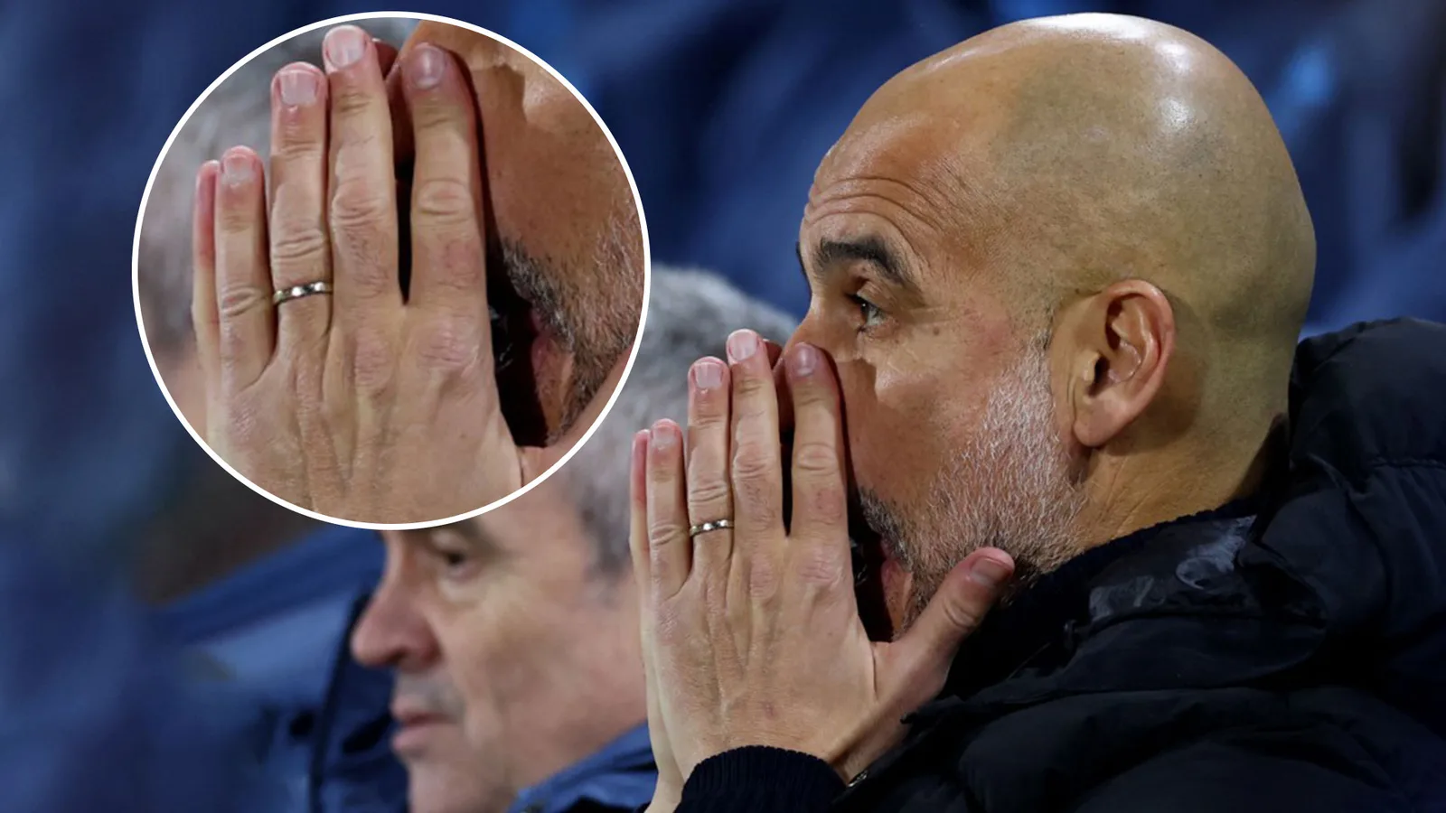 Pep Guardiola porte toujours son alliance pour le choc de Man City quelques heures après l’annonce de la rupture de choc avec sa femme Cristina Serra