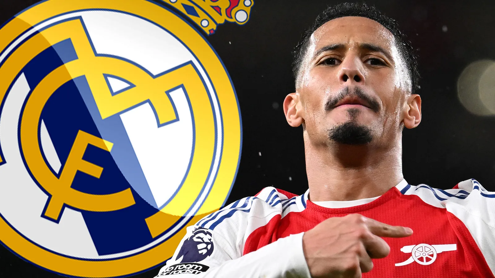 Arsenal reçoit un énorme coup de pouce en matière de transfert alors que l’homme vedette William Saliba promet un avenir au club au milieu de l’intérêt du Real Madrid
