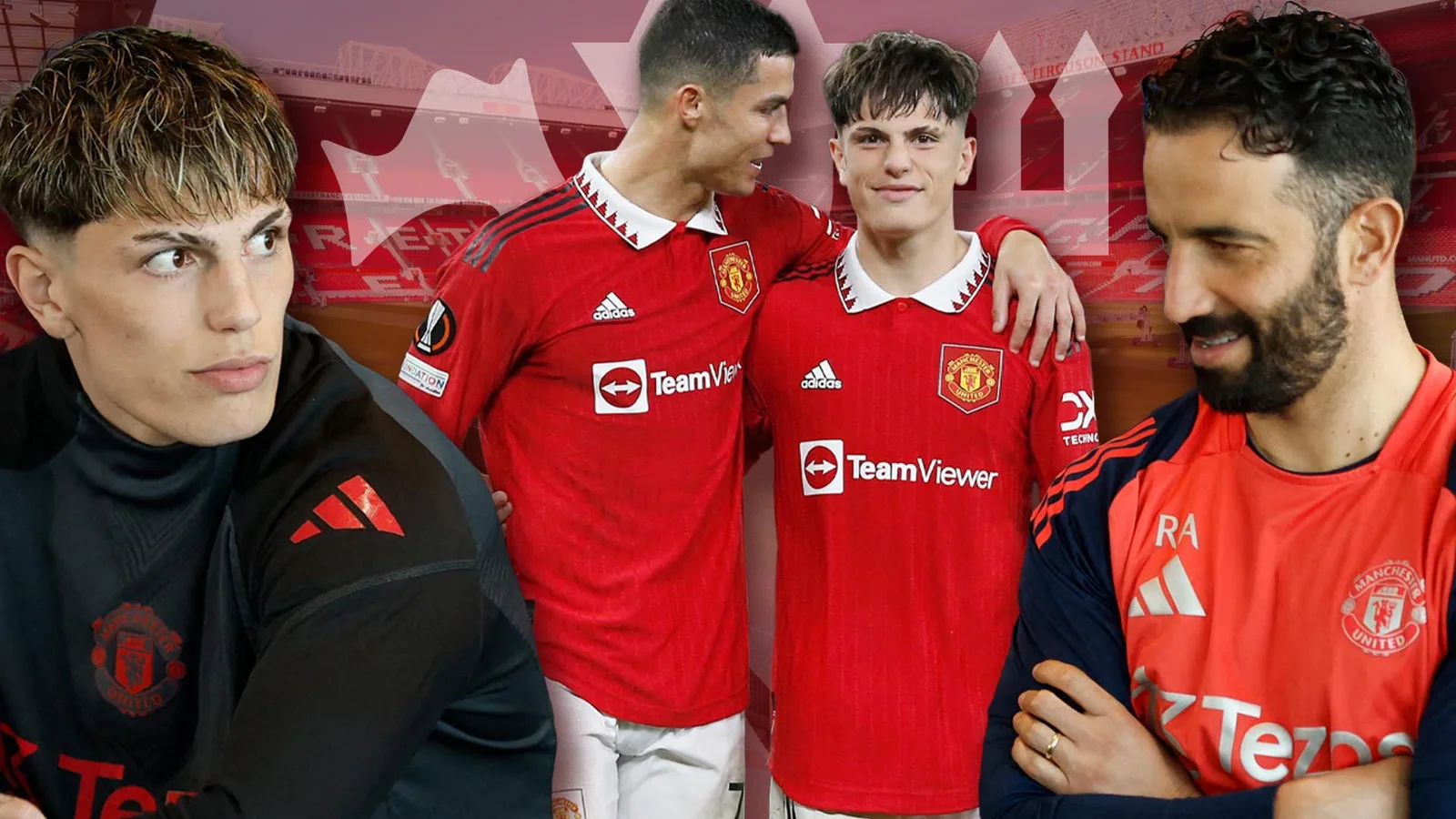Alejandro Garnacho pourrait battre Cristiano Ronaldo Record avant la fin de la saison en tant que Star, 20 ans, promet de rester à Man Utd