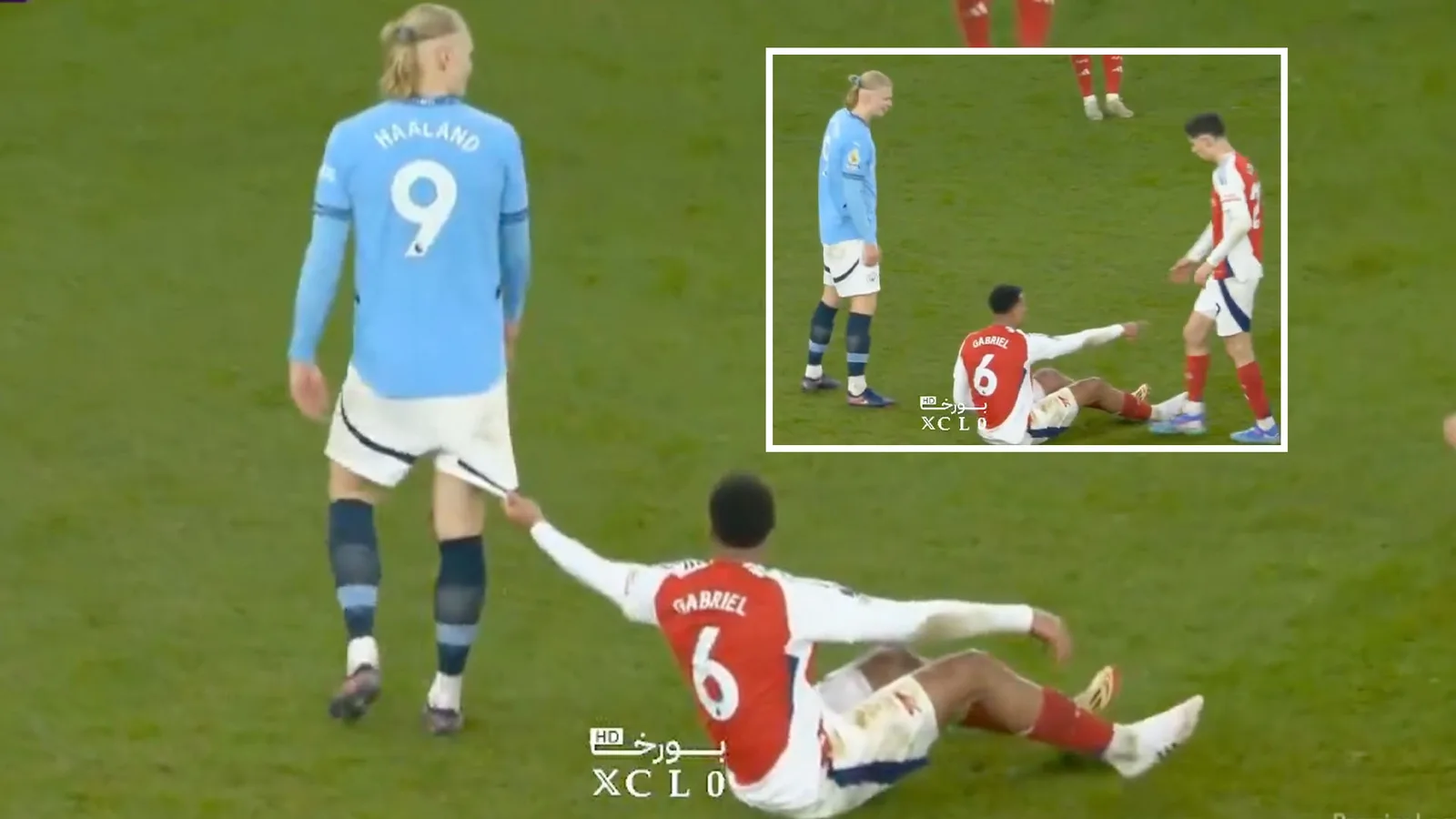 «  Aura  » – Les fans ont convaincu Gabriel a dit à Haaland «  Go Fetch My Boot  » alors que la rivalité chauffée frappe un nouveau pic dans Arsenal vs Man City