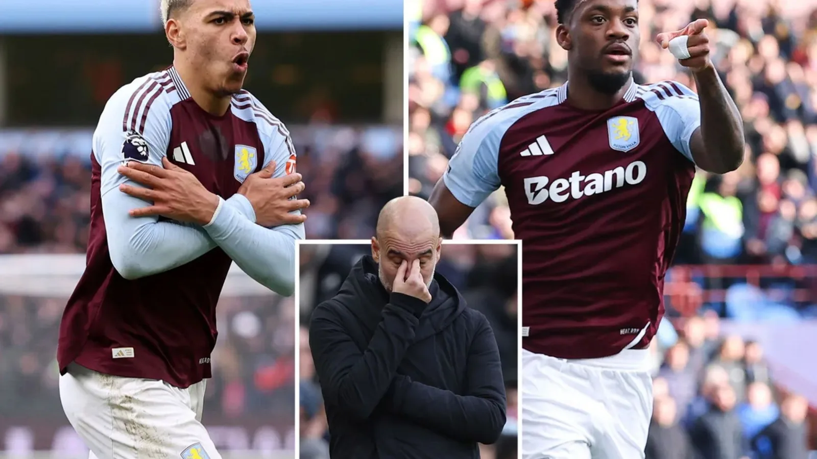 Aston Villa 2 Man City 1 : les champions n’ont désormais qu’une seule victoire en DOUZE matchs alors que Pep fait face à une crise sans précédent