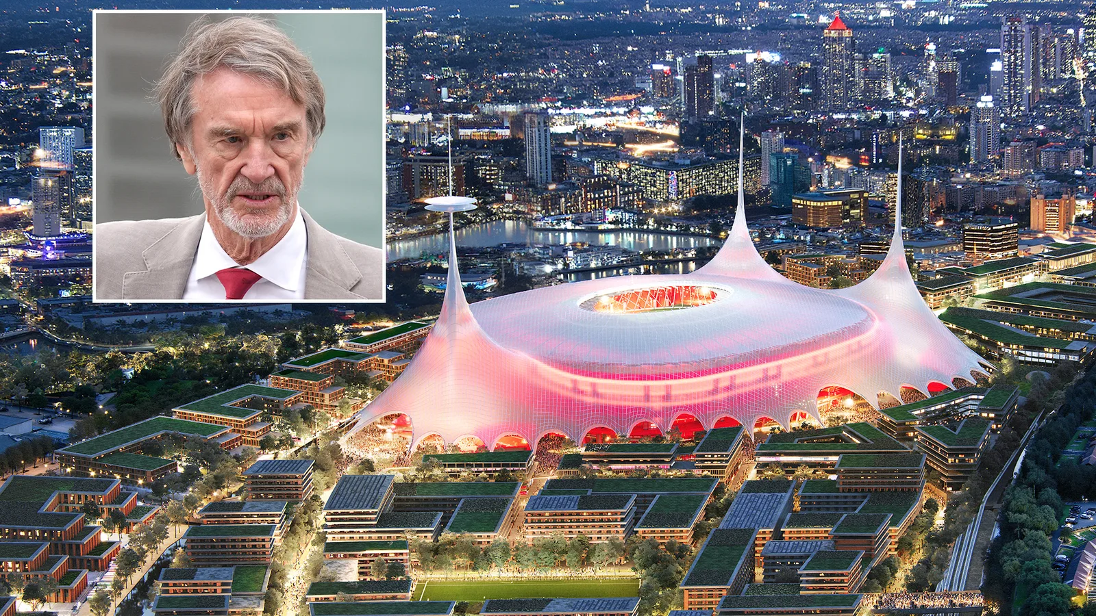 Le nouveau stade de Man Utd serait 300 millions de livres sterling moins cher sans deux fonctionnalités, y compris la partie «emblématique» de la conception