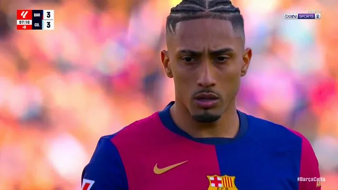 Barcelone marque la 98e minute alors que Raphinha doubler