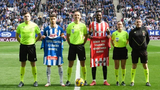 La star du club sportif Inaki Williams a abusé racialement pendant le match d’Espanyol