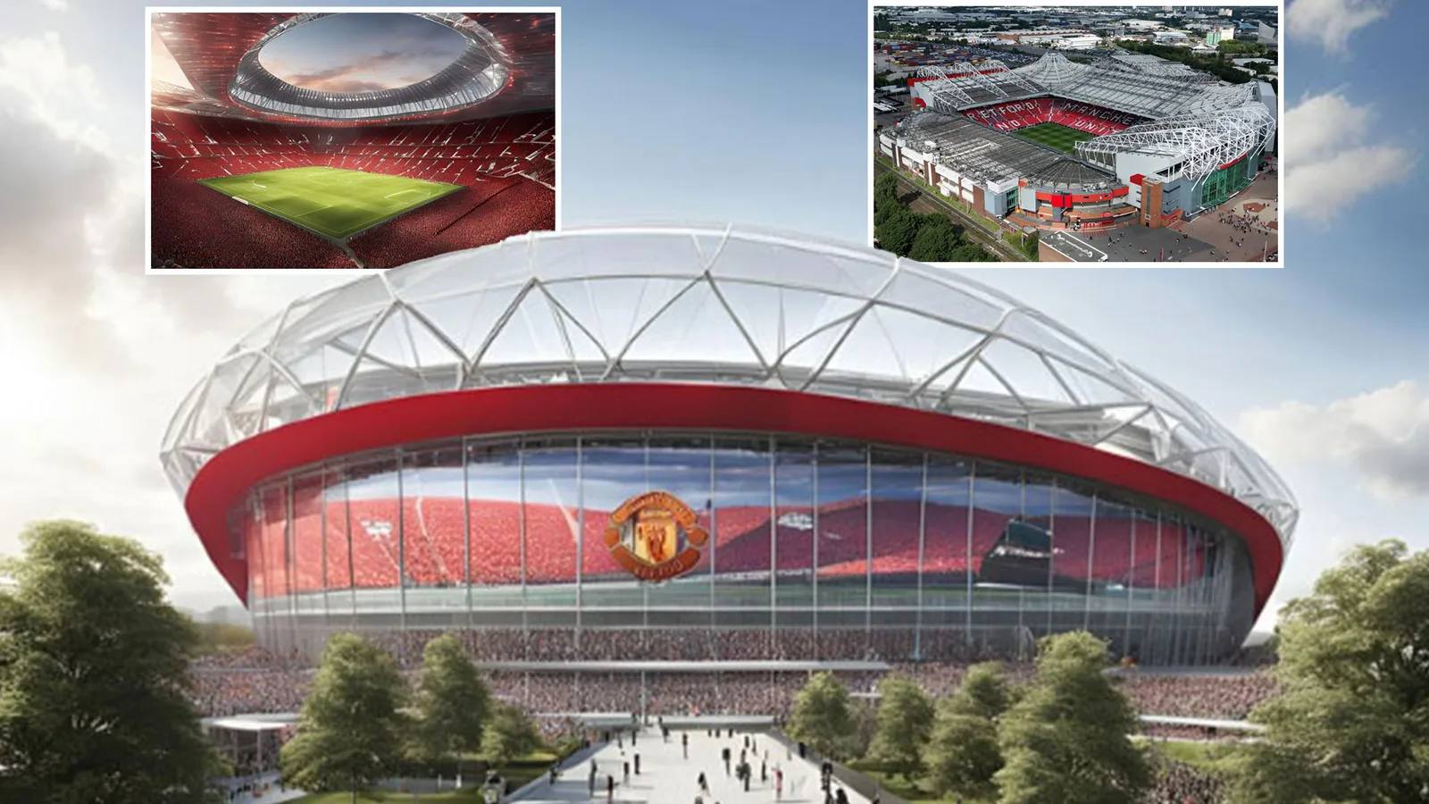 Man Utd publie une mise à jour majeure du nouveau stade et le club prendra la décision finale sur le plan de 100 000 places cet été