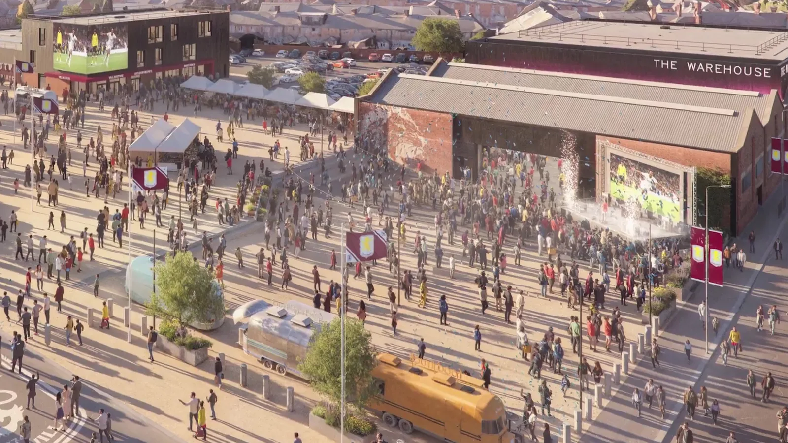 Aston Villa va construire la plus grande brasserie de Premier League alors qu’elle annonce de superbes plans de réaménagement à côté du stade