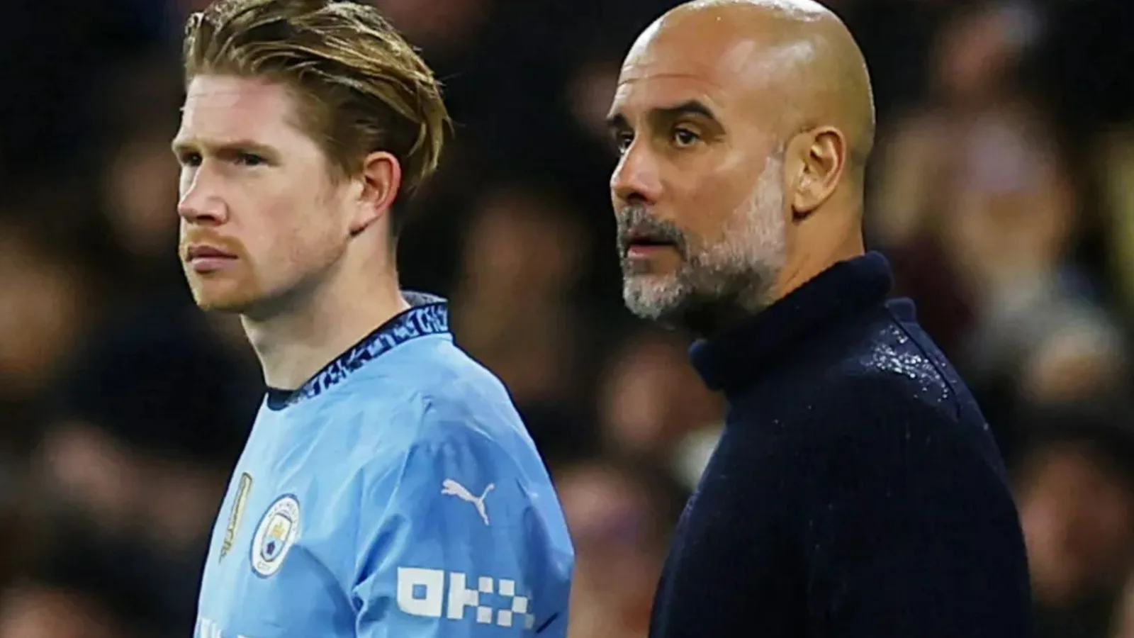 Pep Guardiola est en colère contre les rumeurs de retombées de Kevin De Bruyne avec la star toujours sur le banc au milieu de la crise de Man City