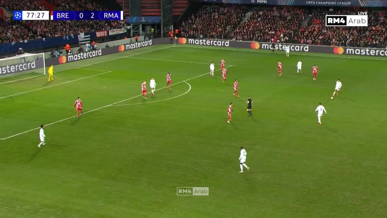 Regarder: Rodrygo fait doubler tandis que le Real Madrid ajoute troisième contre Brest