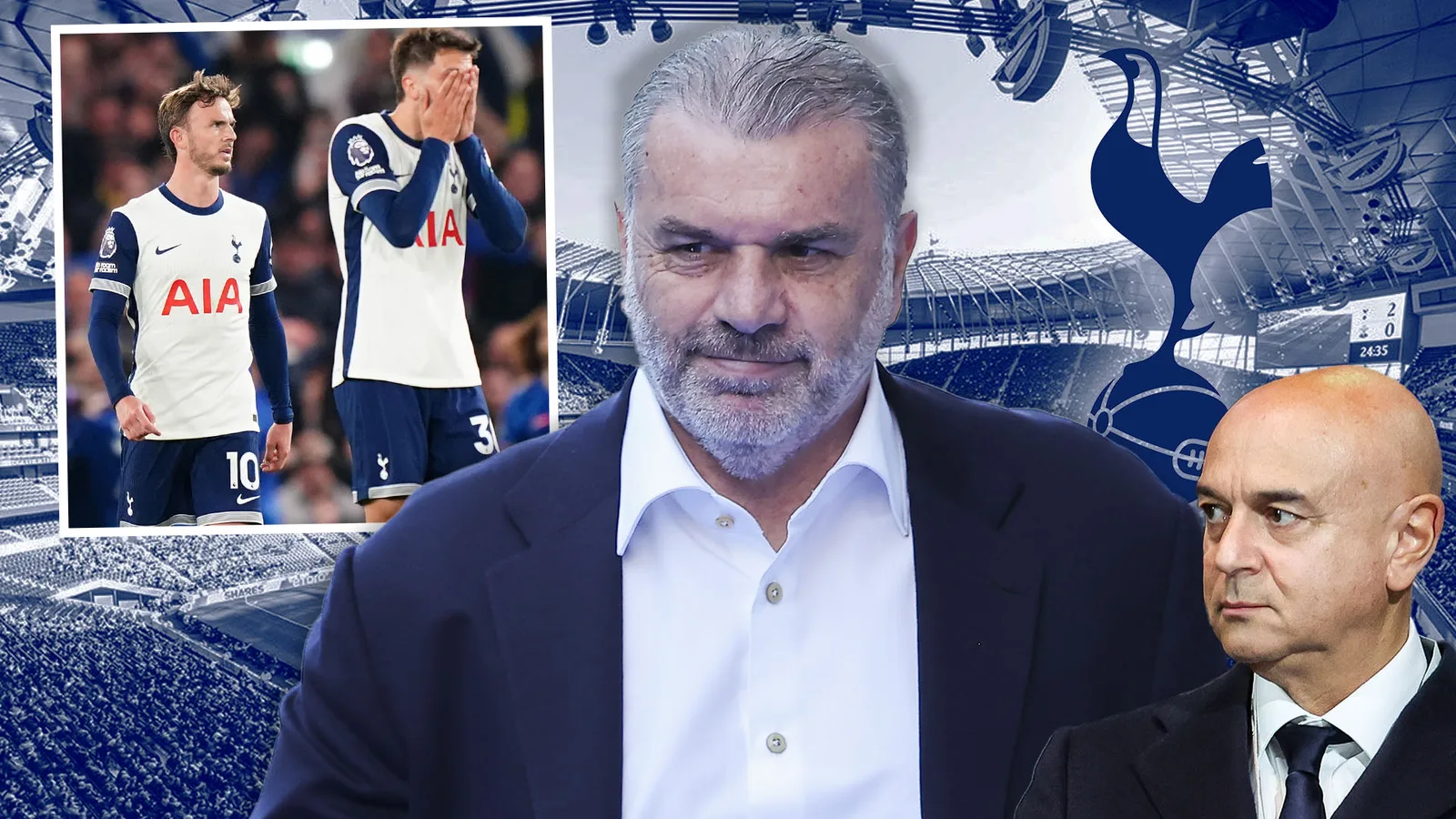 «C’est assez bon pour Tottenham! – Ange postcoglou envoie un message clair à Daniel Levy au milieu des peurs de sacs