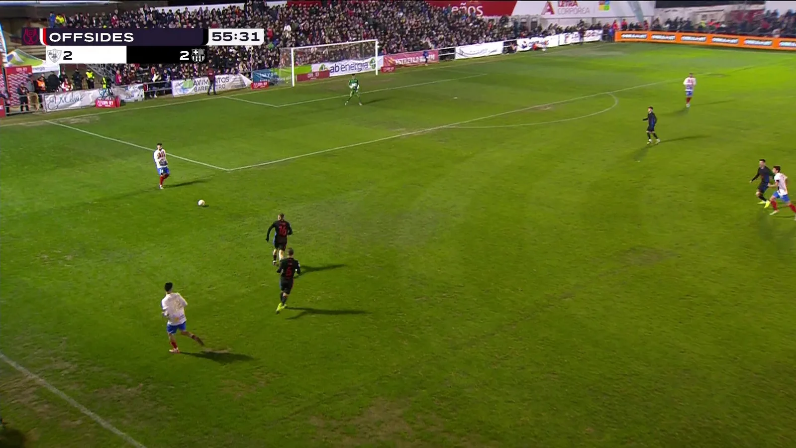 REGARDER: Barcelone profite d’une erreur du gardien pour marquer le quatrième but contre Barbastro
