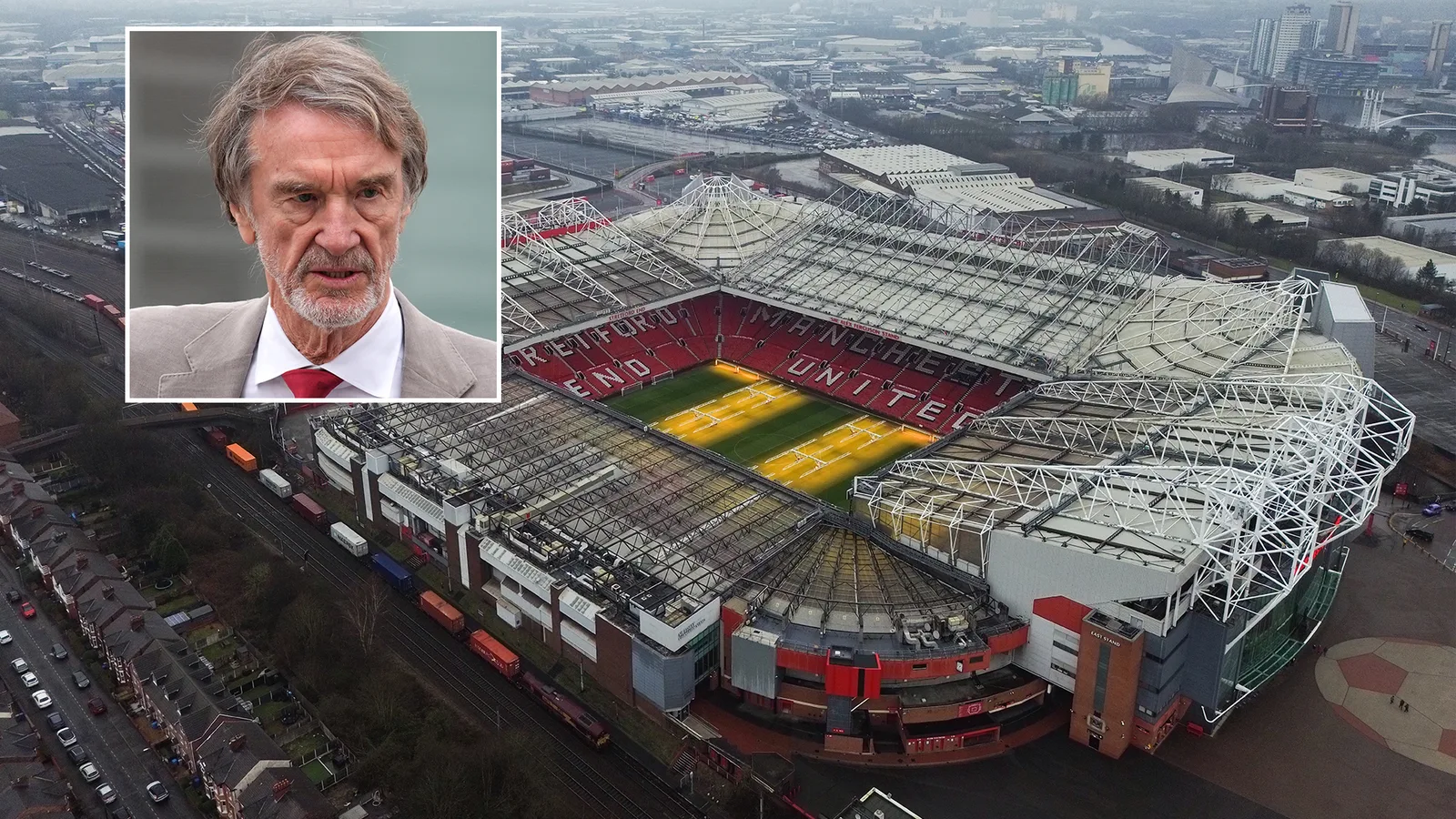 Les plans de l’homme Utd pour Old Trafford révélés alors que Sir Jim Ratcliffe dévoile 2 milliards de livres sterling du projet de nouveau stade