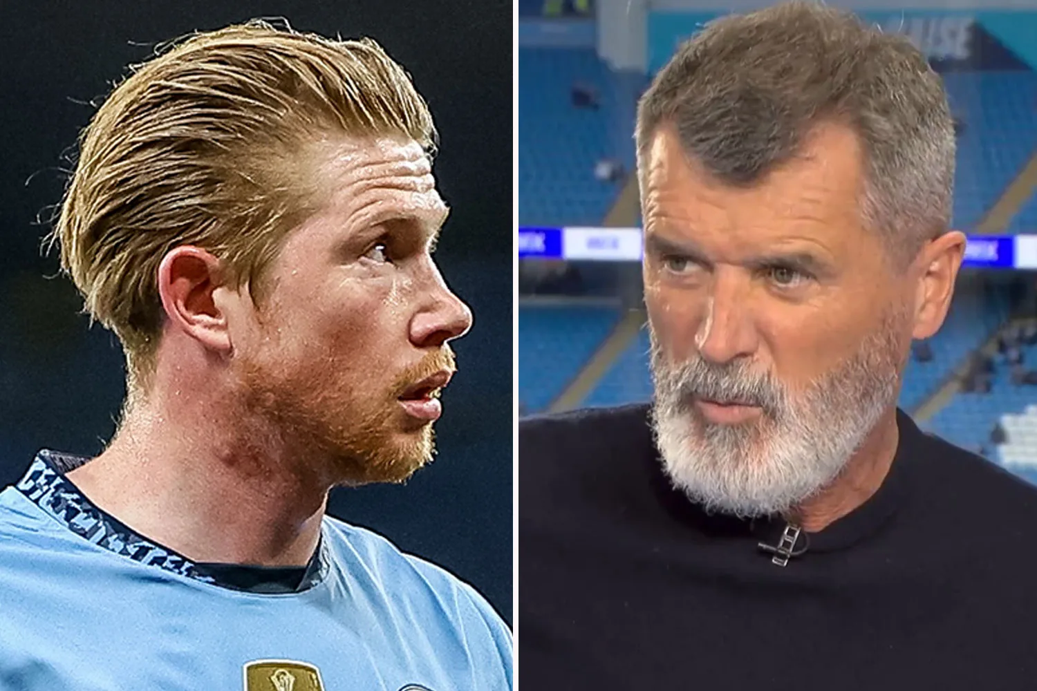 «  Il n’aurait pas à bouger house  » – Roy Keane fait des fissures en direct sur Sky Sports comme il dit à De Bruyne de rejoindre Man Utd