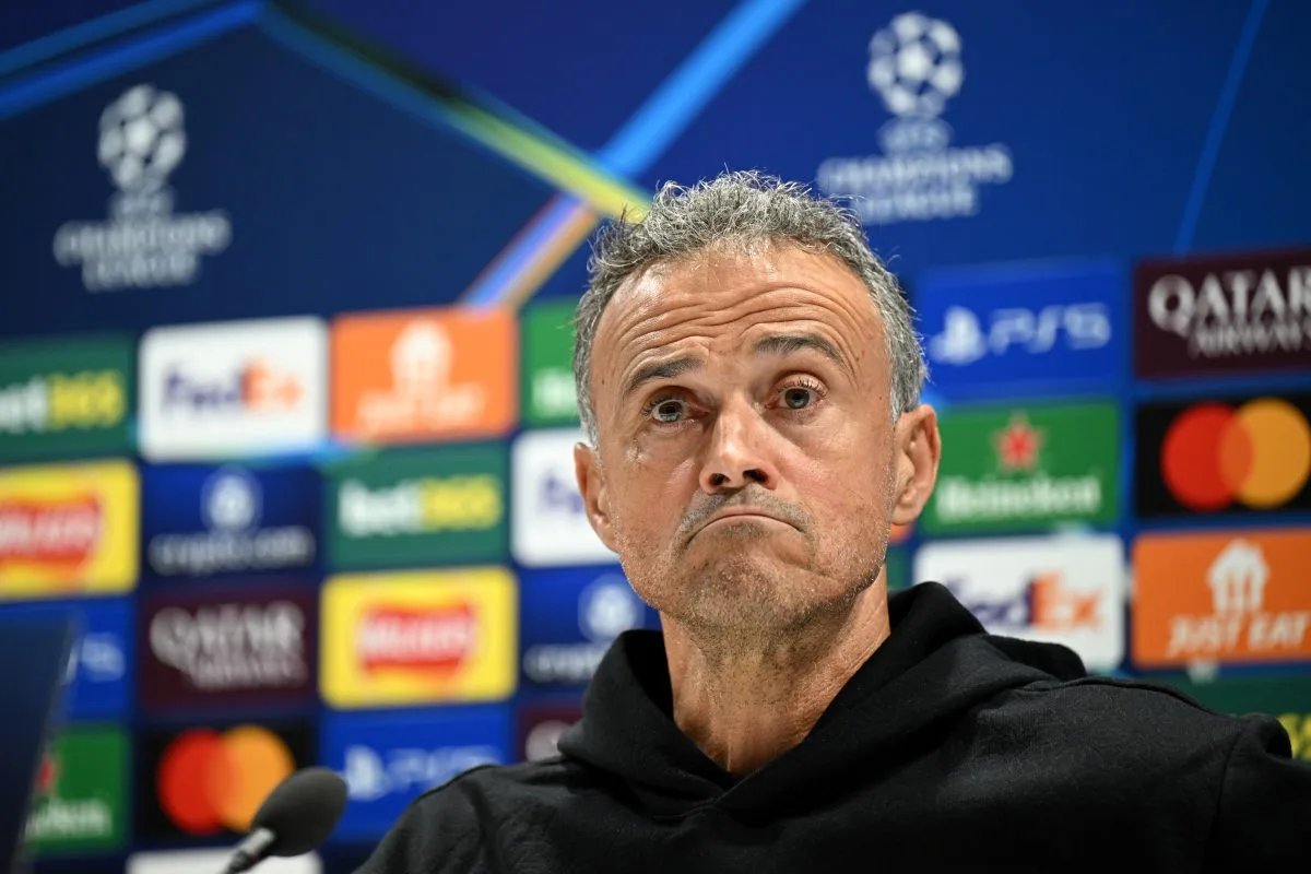 Luis Enrique admet que l’avenir du PSG en Ligue des champions est en danger