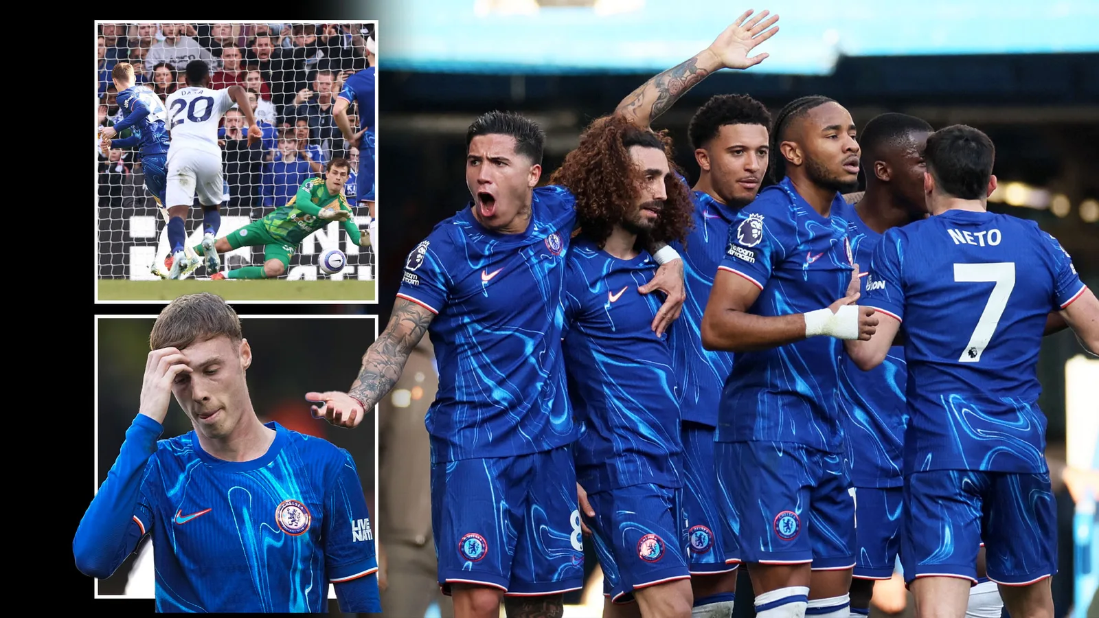 Chelsea 1 Leicester 0: Marc Cucurella Strike sauve les fard à joues de Cole Palmer alors que les blues reviennent à gagner