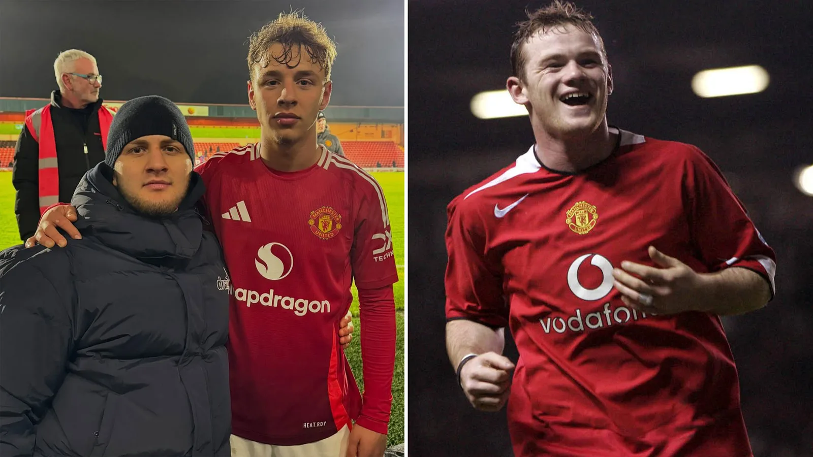 J’ai TROIS frères dans l’académie de Man Utd… l’un sera encore meilleur que Wayne Rooney, déclare la star du MMA