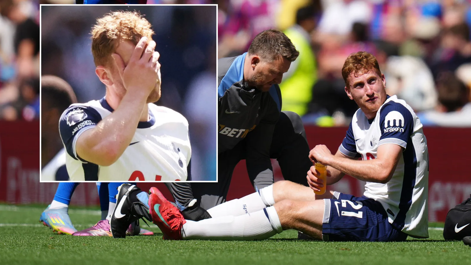Énorme coup de Tottenham en tant que Dejan Kulusevski s’est forcé de se blesser avec James Maddison déjà hors de la finale de la Ligue Europa