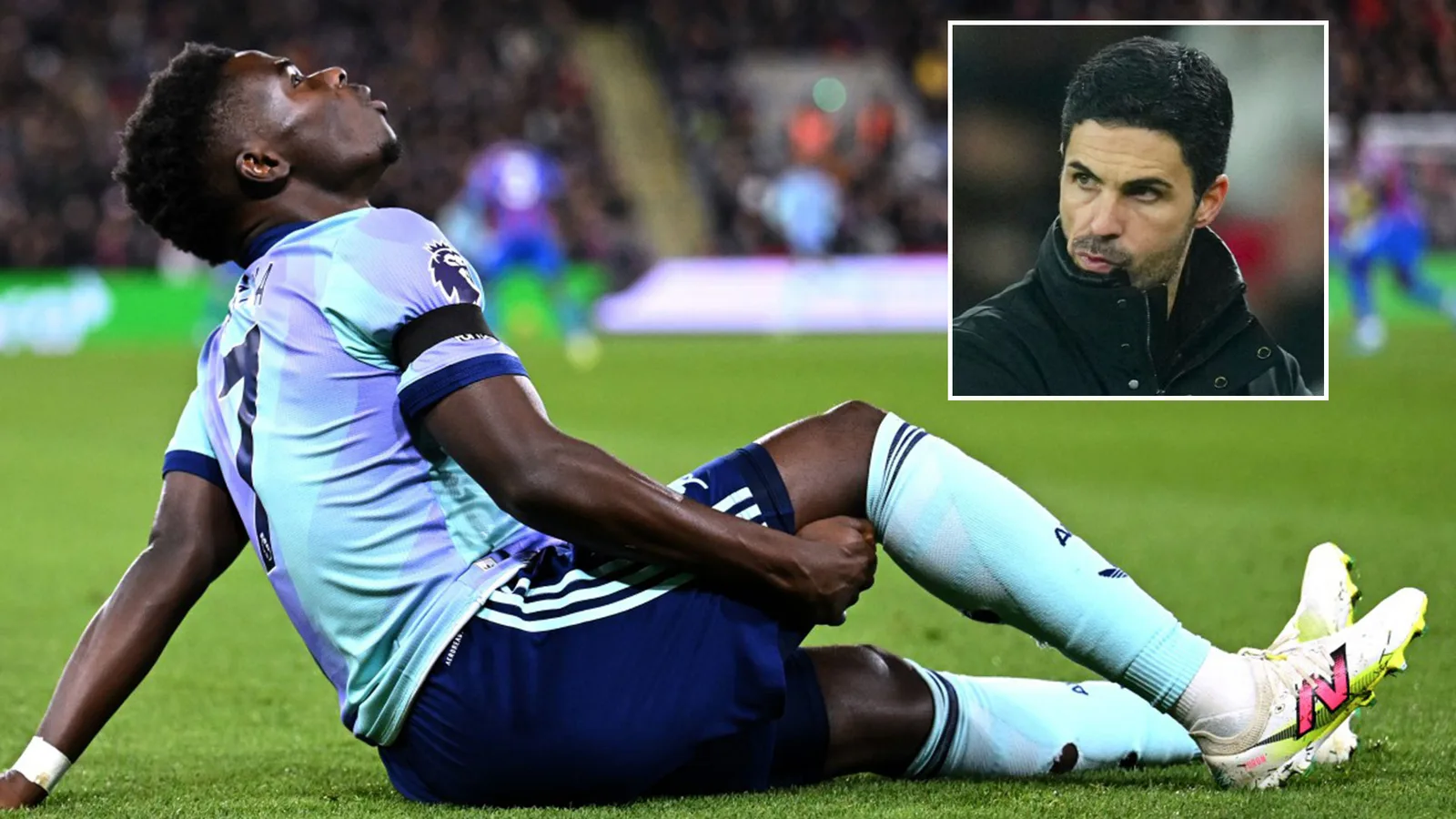 Bukayo Saka subit une intervention chirurgicale et s’apprête à rester absent pendant des MOIS alors que Mikel Arteta fait le point sur la blessure de la star d’Arsenal