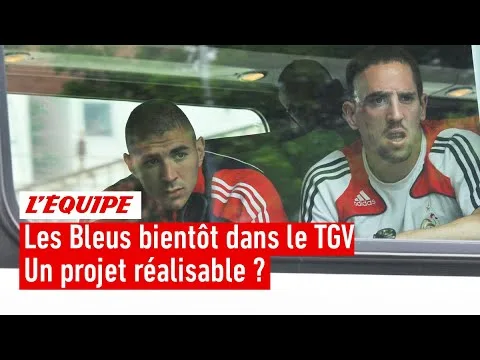 La Coupe du Monde de l’Ecologie? L’Equipe de France de Football Montre la Voie en Train!