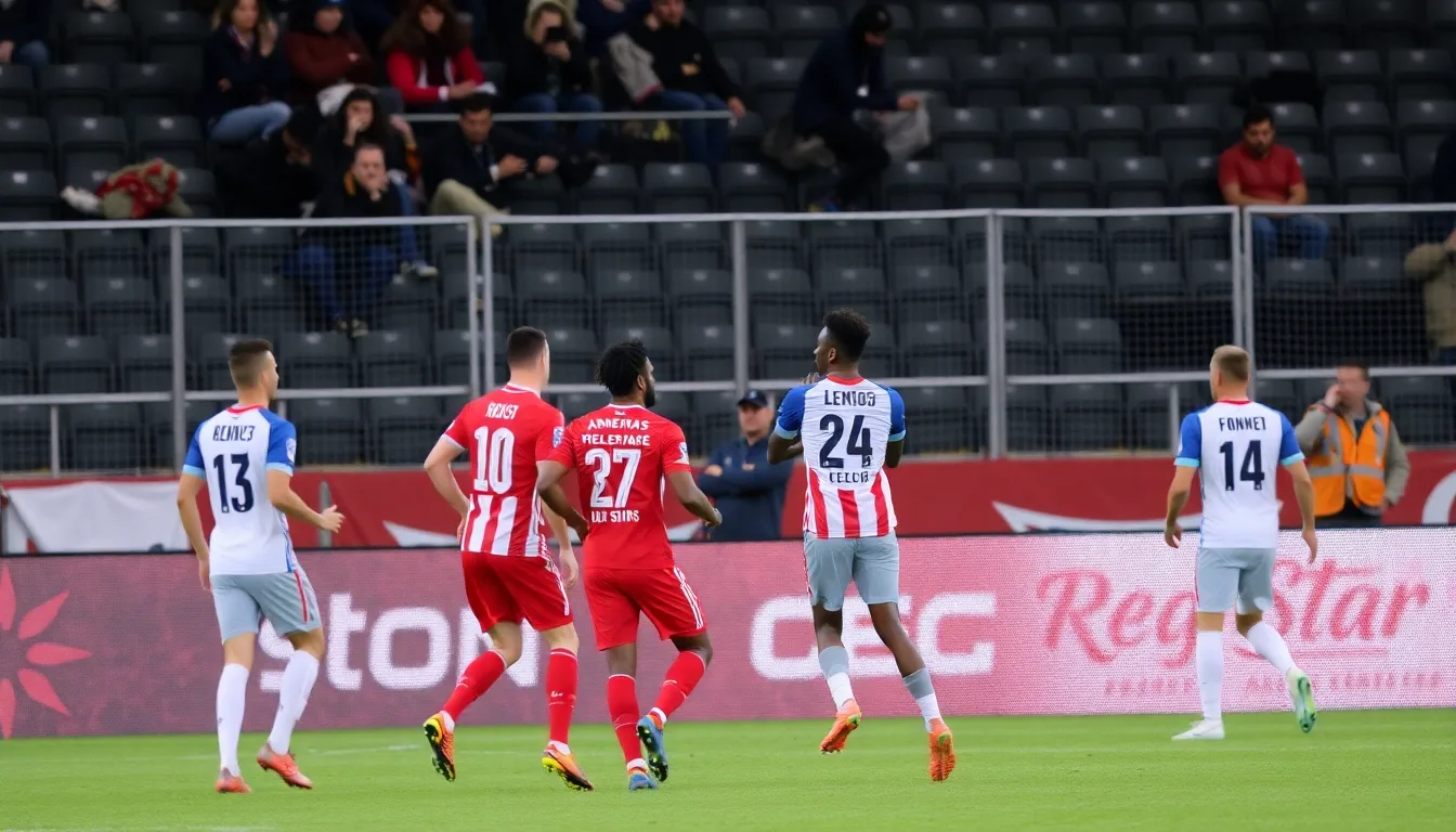 Football en difficulté pour le FC Annecy : des attaques et défenses à revoir après une défaite contre Red Star