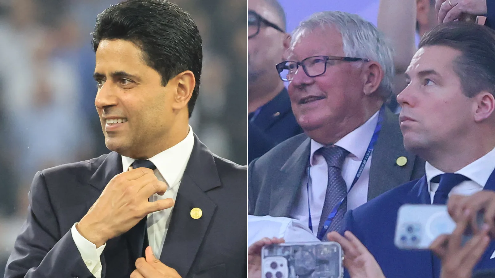 La Qataris «n’a pas abandonné l’espoir d’acheter Man Utd» avec Sir Alex Ferguson «invité du chef du PSG lors de la finale de la Ligue des champions»