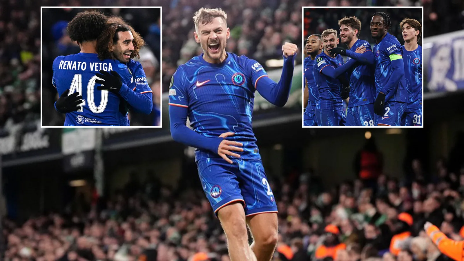 Chelsea 5 Shamrock Rovers 1 : Marc Guiu réussit un triplé en première mi-temps alors que les Blues facilitent le travail des Irlandais