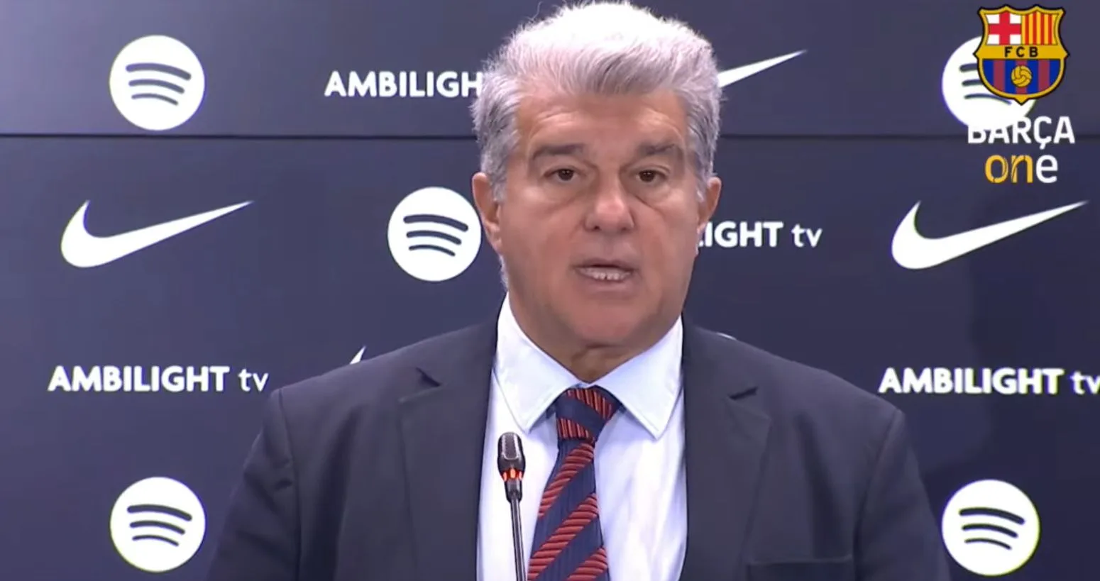 Le président de Barcelone donne des détails sur l’accord sur les sièges Nike et VIP