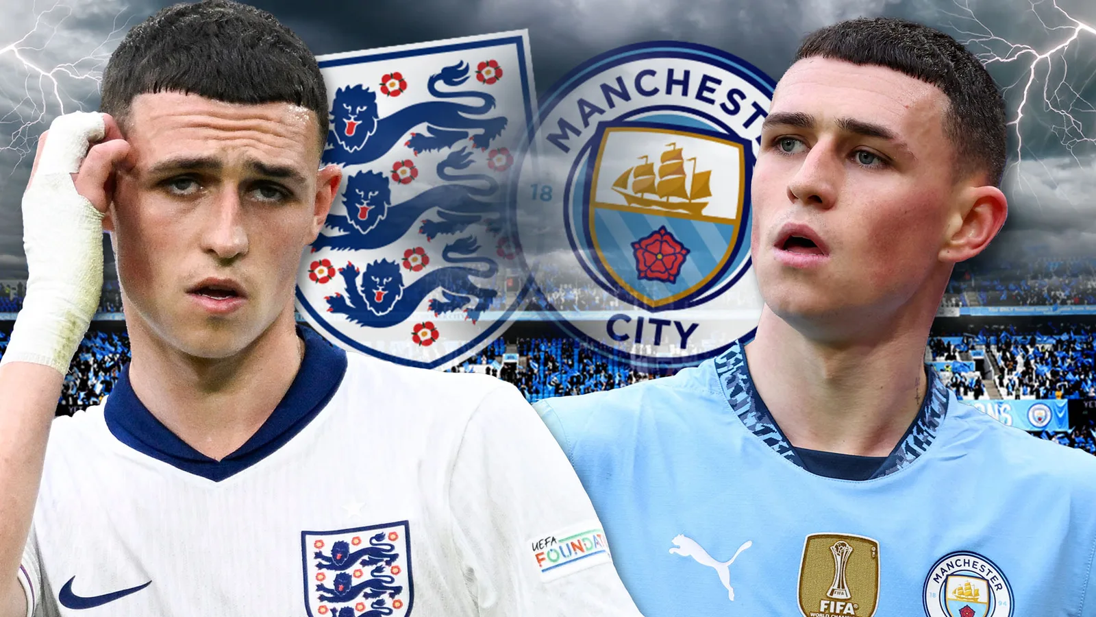 Phil Foden se préparait à des discussions sur l’épreuve de force avec Man City et l’Angleterre alors que Star admet avoir en difficulté mentalement et physiquement