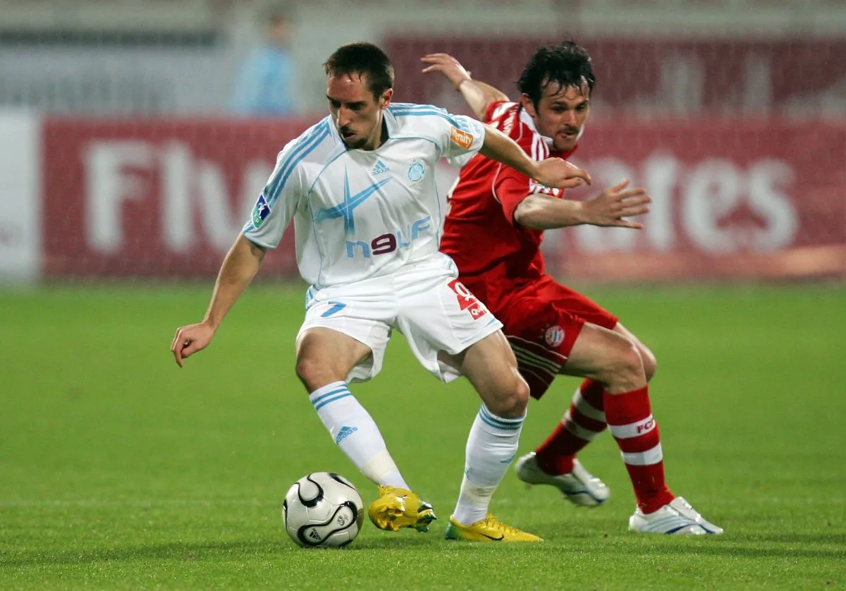 Franck Ribéry apparaît au match de légendes du 125e anniversaire de Marseille
