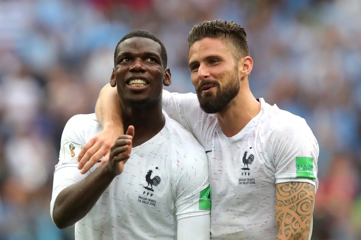 Olivier Giroud fait allusion à l’endroit où les mensonges de Paul Pogba