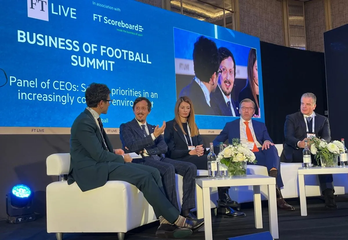 Le président de Marseille, Pablo Longoria, appelle à l’unité dans le football français en pourparlers au Summit FT à Londres