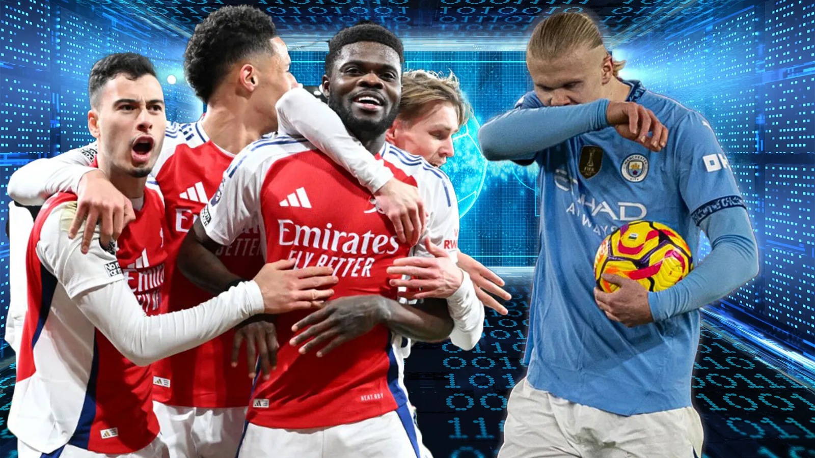 Ce que la victoire d’Arsenal sur Man City signifie pour la course de titre en tant que supercalculateur de Premier League prédit la table finale