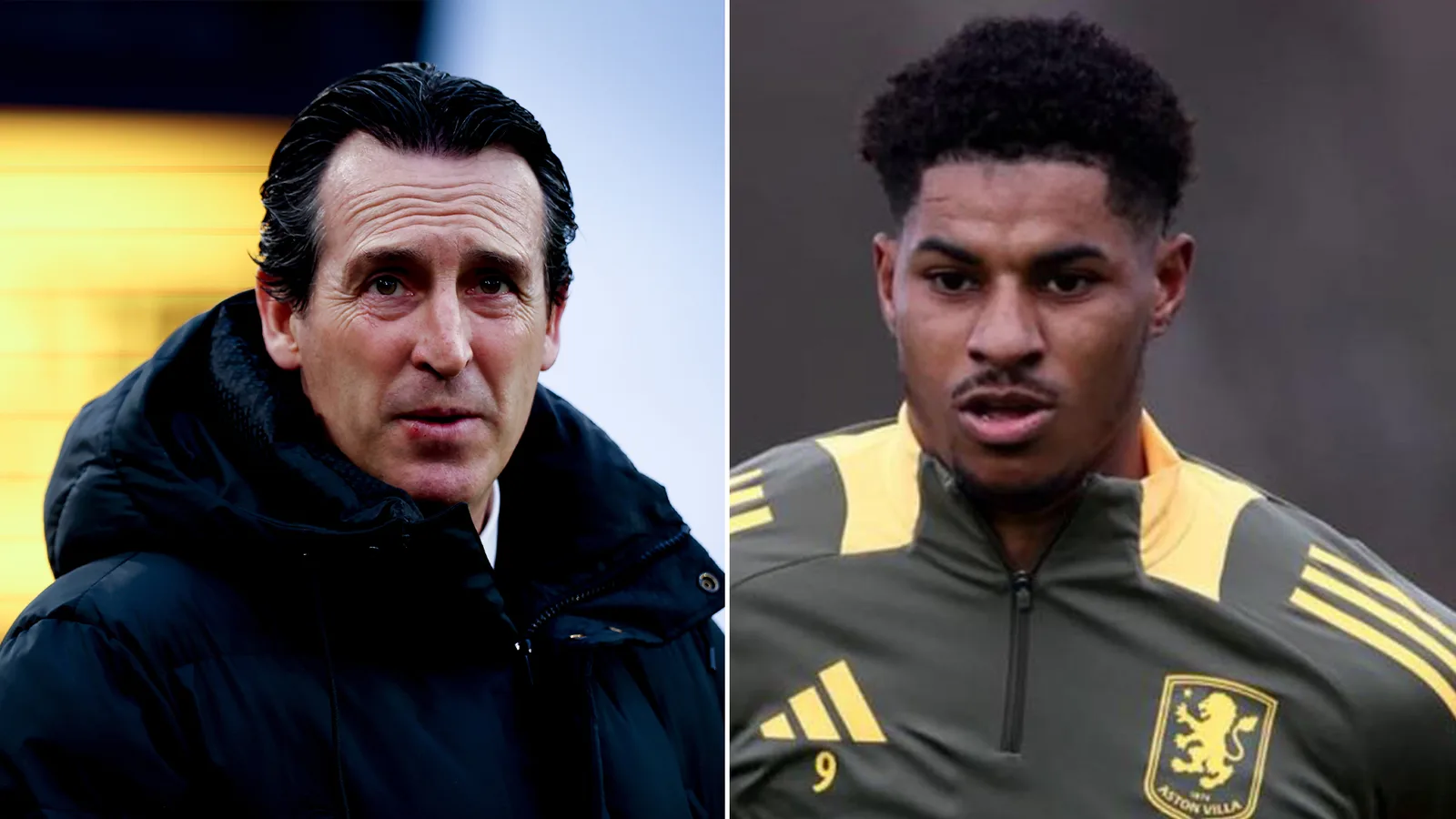 Le patron d’Aston Villa Unai Emery s’ouvre sur la façon dont Marcus Rashford s’est formé après le transfert de prêt de choc de Man Utd