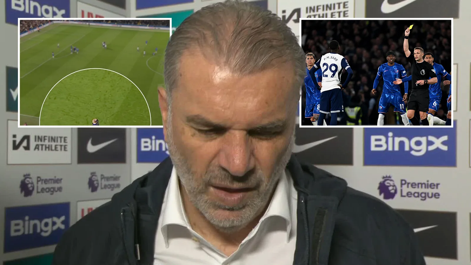 «  Des gens comme vous seront heureux  » – postcoglou se précipite chez Sky Sports Reporter dans «Generational Meltdown» après la perte de Chelsea