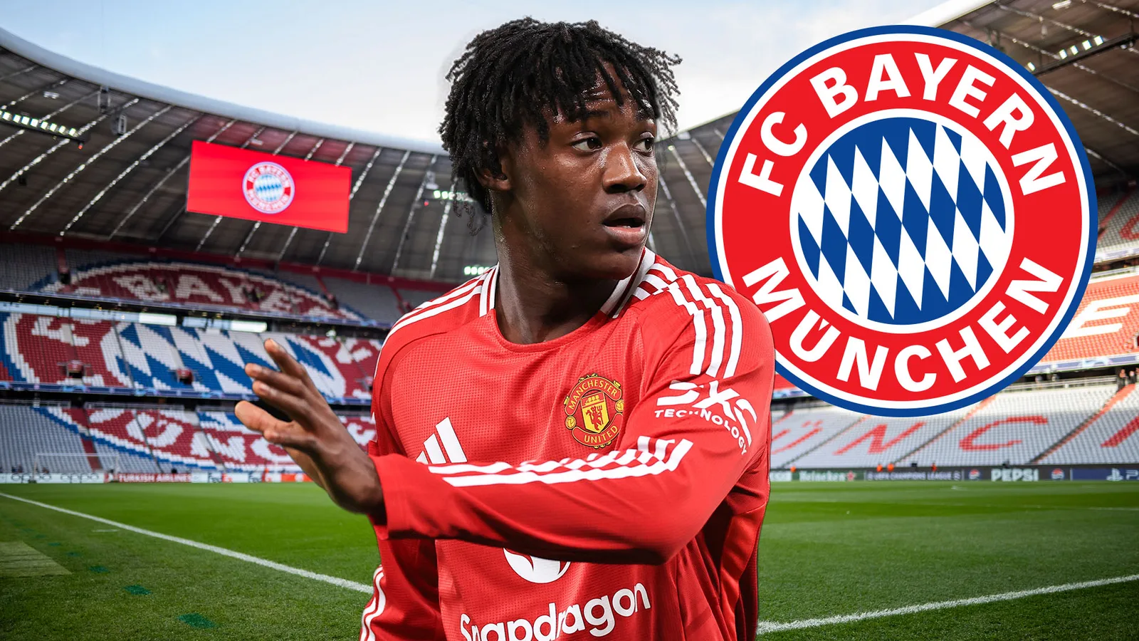 Le Bayern Munich s’apprête à rejoindre Chelsea dans la course au transfert de Kobbie Mainoo alors que la star de Man Utd exige un nouvel accord de 200 000 £ par semaine