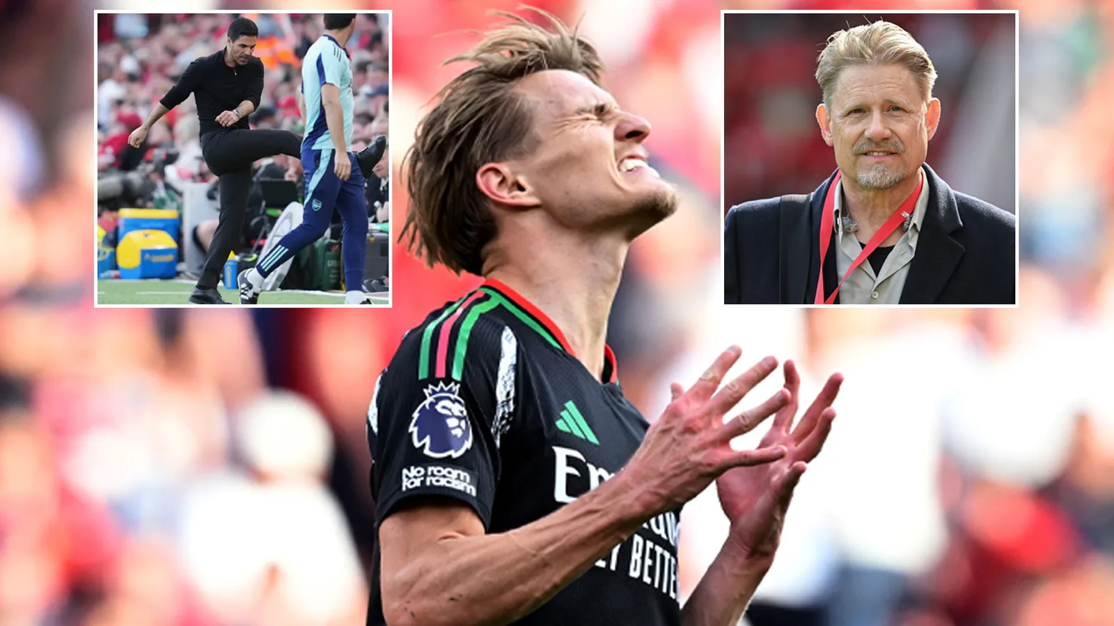 «  Control Freak  » Arteta est «confuse l’enfer» de ses étoiles arsenal et les aggrave, claque Schmeichel